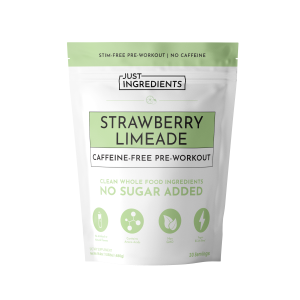 Caffeine-Free Strawberry Limeade Pre-Workout