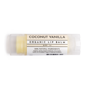 Coconut Vanilla SPF 14 Lip Balm