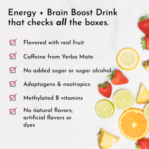 Alternative view of Brain + Energy Boost Blood Orange Stick