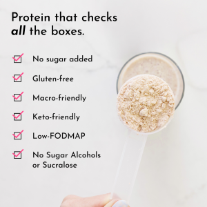 Alternative view of Vanilla Peanut Butter Protein + Creatine