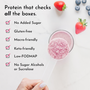 Alternative view of Mountain Berry Protein Powder