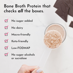 Alternative view of Mint Chocolate Bone Broth Protein Powder