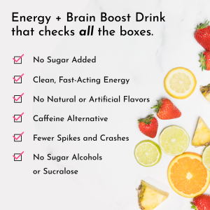 Alternative view of Lemonade Energy + Brain Boost (12 Pack)