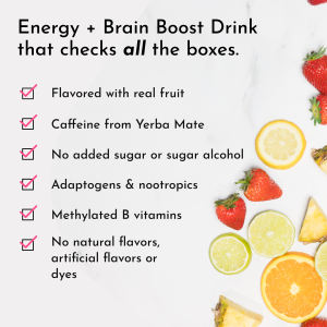 Alternative view of Brain + Energy Boost Blood Orange