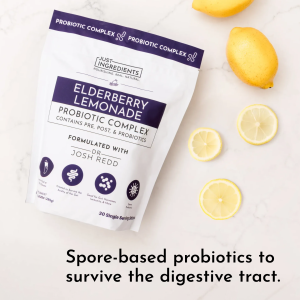 Alternative view of Elderberry Lemonade 3-In-1 Probiotic Complex