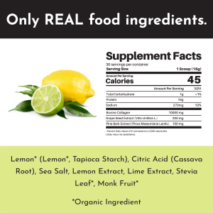 Alternative view of Lemon Lime Collagen Peptides