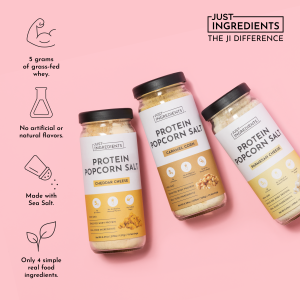 Alternative view of Protein Popcorn Salt - Cheddar Cheese