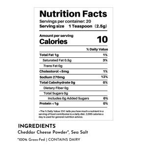 Alternative view of Cheddar Cheese Popcorn Salt