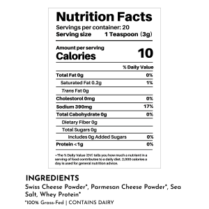 Alternative view of Parmesan Cheese Popcorn Salt